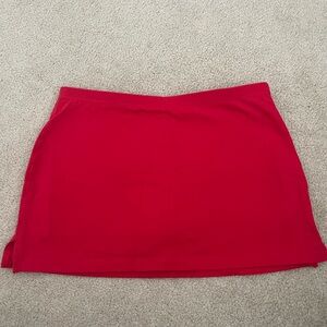 Out From Under Red Women's Skirt
